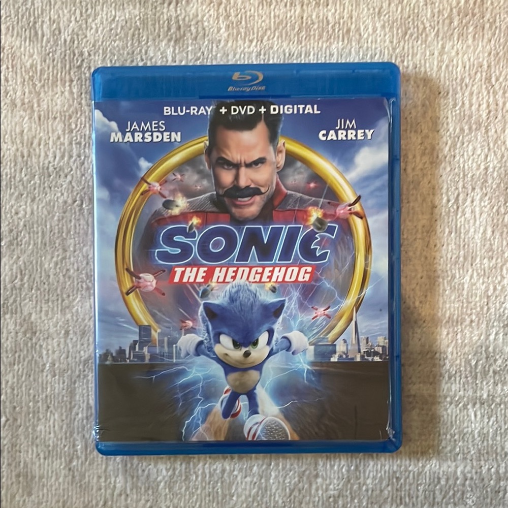 Sonic the Hedgehog Blu-ray + DVD + Digital
